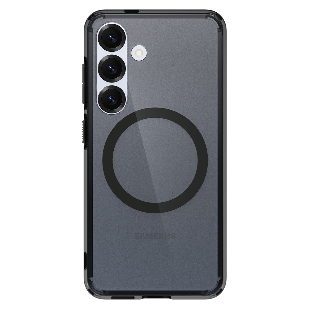 QI2 충전 케이스 슈피겐 갤럭시 맥세이프 케이스 울트라하이브리드맥핏 프로스트블랙, 갤럭시S25