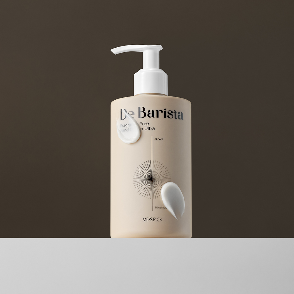 엠디스픽 드 바리스타 무향 핸드크림 울트라 고보습 대용량 펌핑 300g