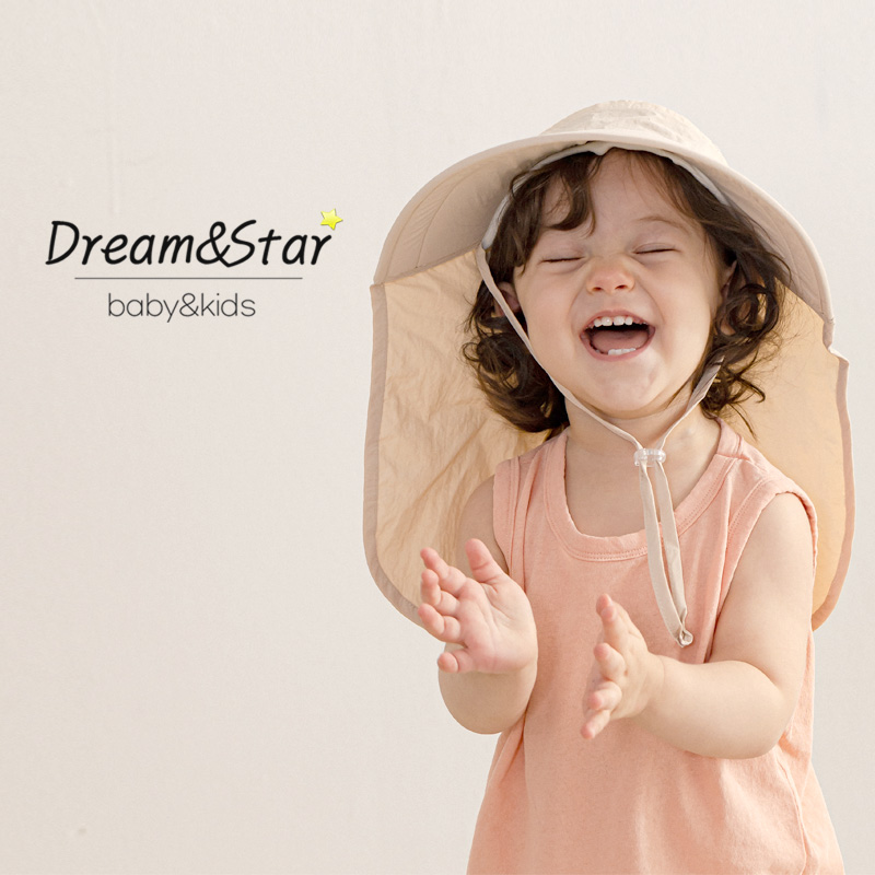 [꿈과별]드림 플랩캡 물놀이 챙모자 비치모자
