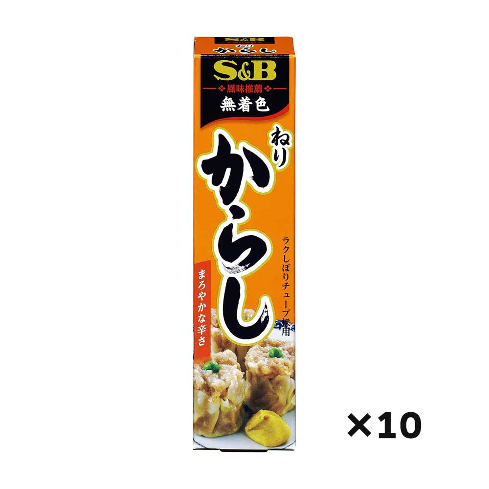 에스비 S&amp;B 네리 카라시 겨자 10개세트
