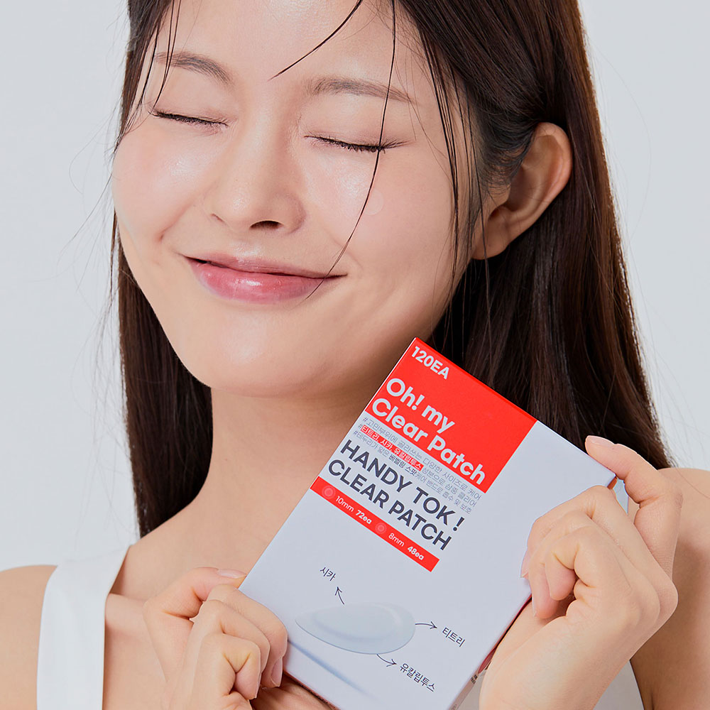 핸디 톡 클리어 패치 45매 시카 티트리 트러블 진정 스팟 뾰루지 패치 - 상세 이미지 4