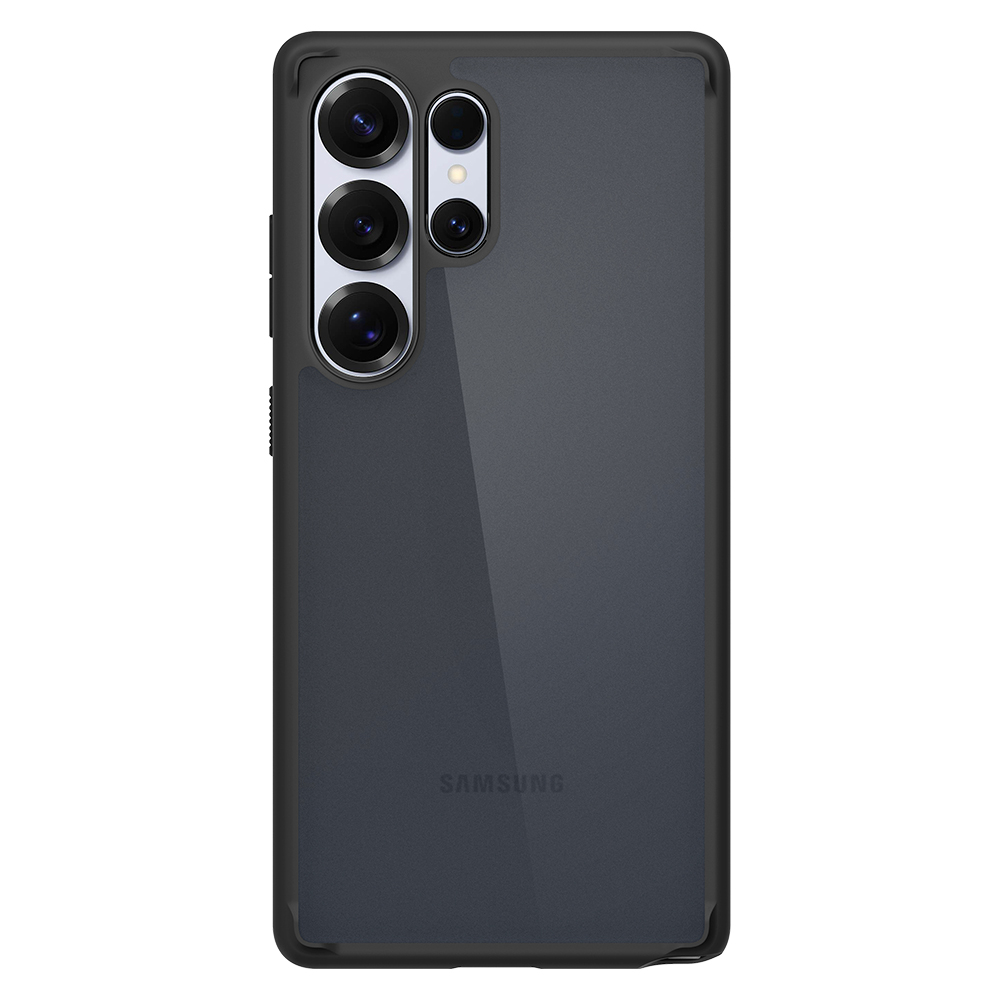 슈피겐 갤럭시 투명 케이스 울트라하이브리드 프로스트블랙, 갤럭시S25 울트라