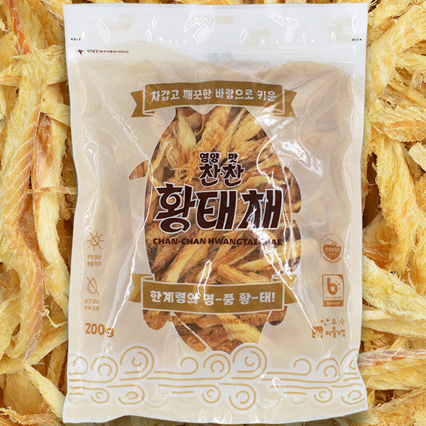 [한계령] 맛과 영양찬 찬찬 황태채 200g : 농업회사다온푸드