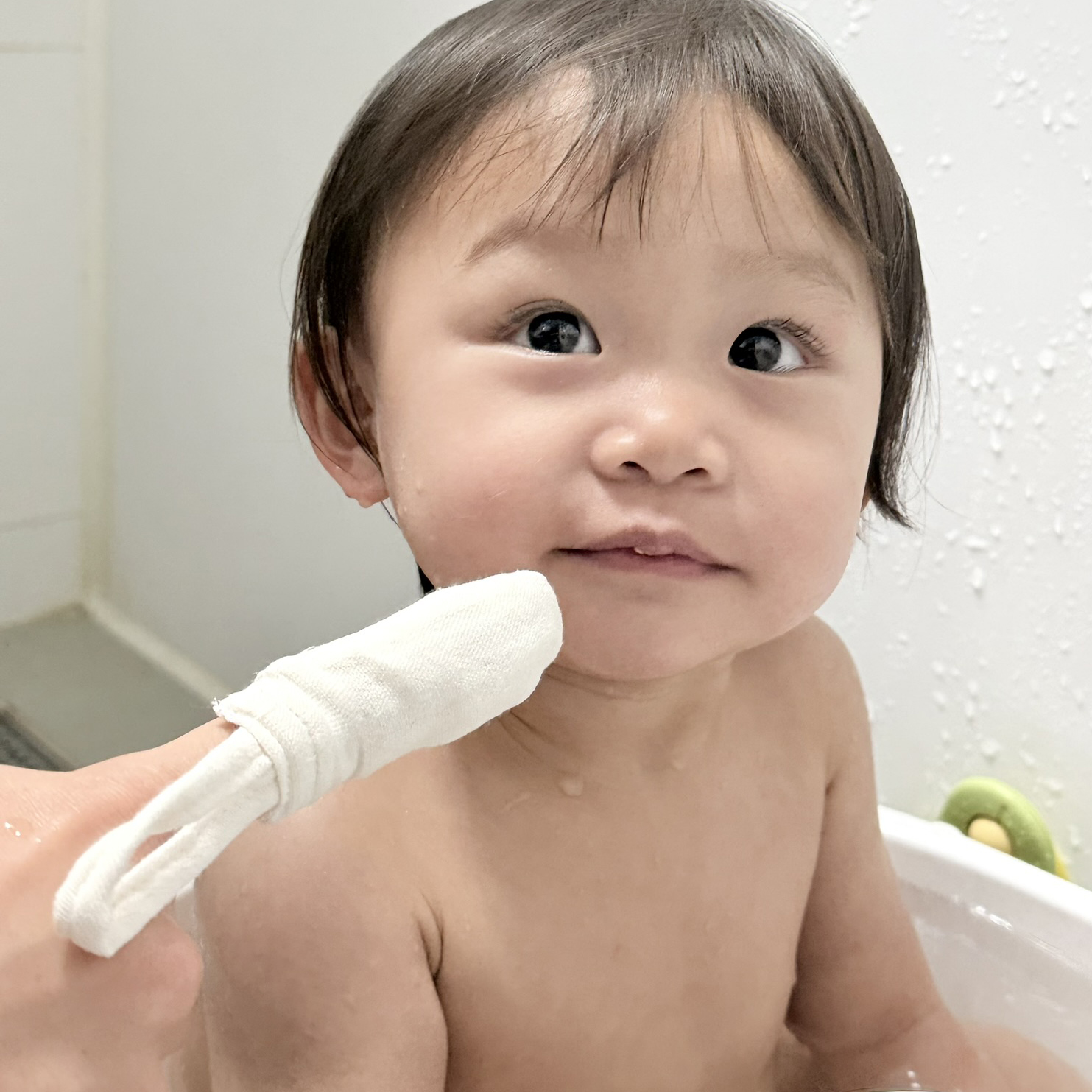 베이비소풍 밤부 거즈 손가락 칫솔 / 아기 구강 청결 케어 양치 유기농 밤부