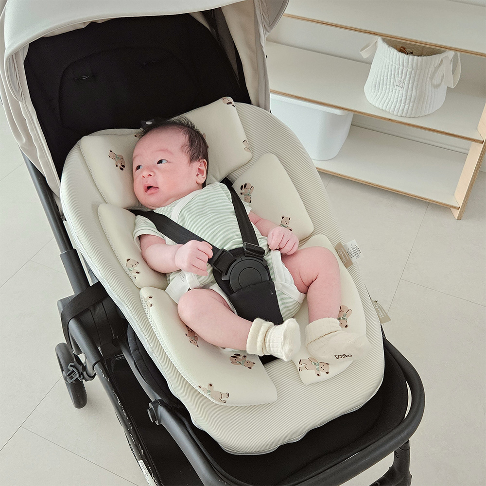 베이비소풍 뉴본 신생아 보호 시트 유모차라이너 에그쿠션시트