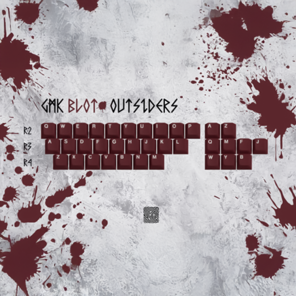 GMK CYL Blot 키캡 Outsider(알파킷) - 메인 이미지