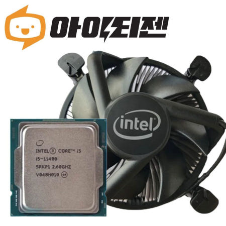인텔 인텔 CPU I5 11400 11세대 로켓레이크S 벌크 쿨러포함