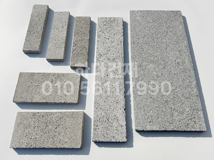 모노타일 190x57x15T, 190x90x15T, 390x90x15T, 390x190x15T / 하다건재