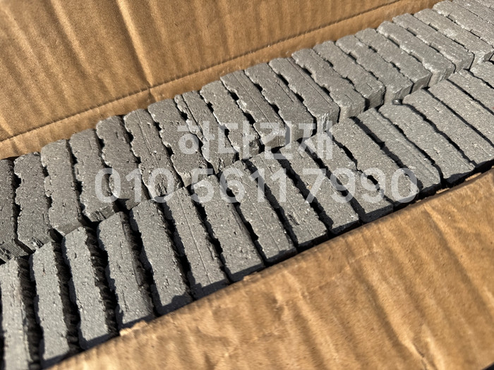 빗살무늬 점토타일 230x52x12T 아이보리, 레드, 그레이, 블랙 / 하다건재