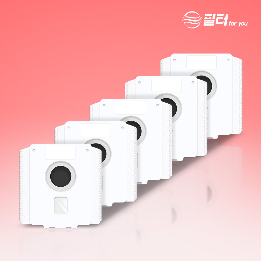 [호환] LG 엘지 코드제로 먼지봉투 A9 A9S 올인원타워 오브제컬렉션 필터포유 5개입 제품 이미지