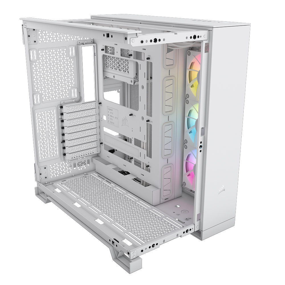 커세어 6500X RGB 미들타워 PC케이스 화이트 - 상세 이미지 4