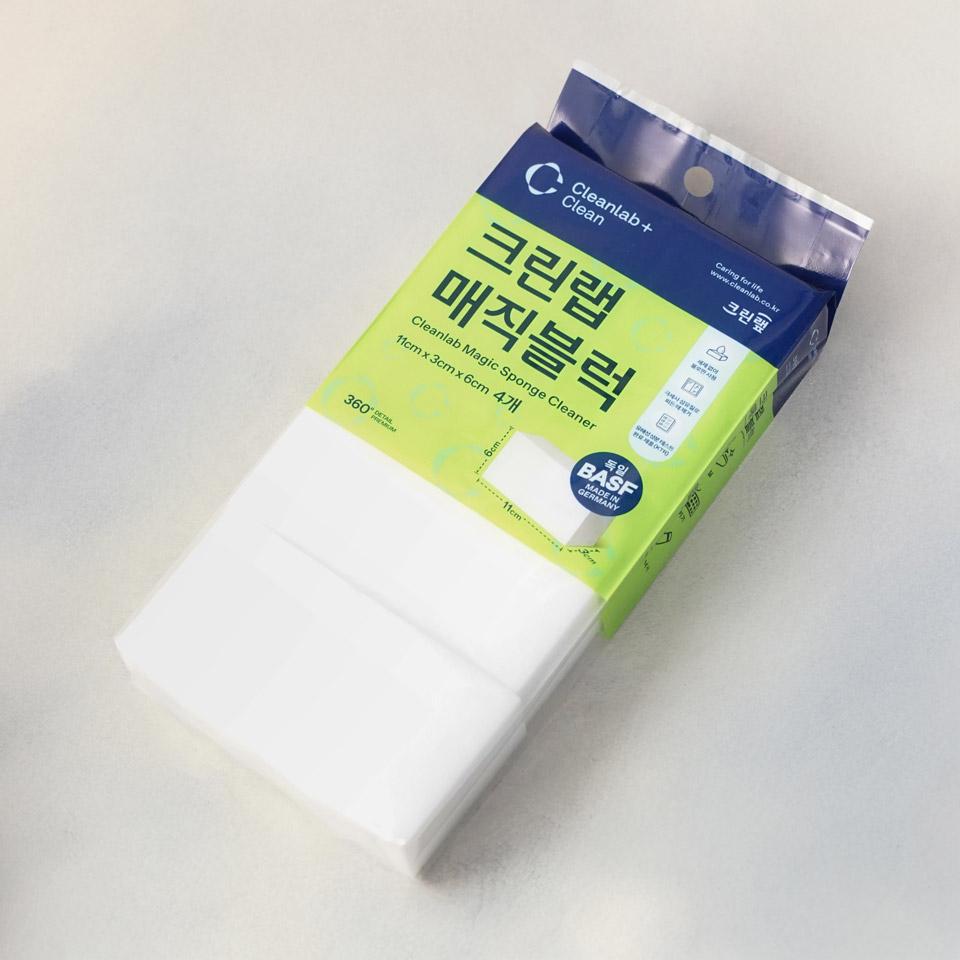 메가마트 크린랩 매직블럭 4P - 상세 이미지 2