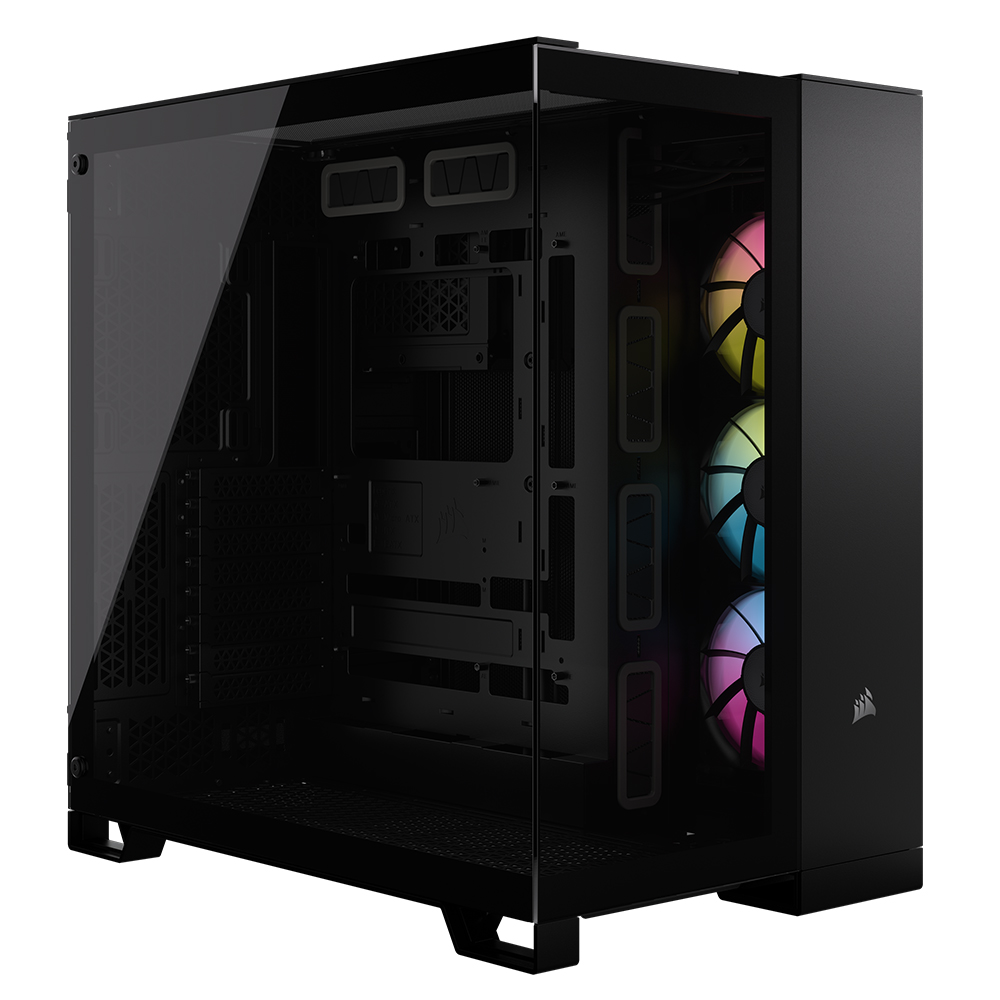 커세어 6500X RGB 미들타워 PC케이스 블랙 - 상품 이미지