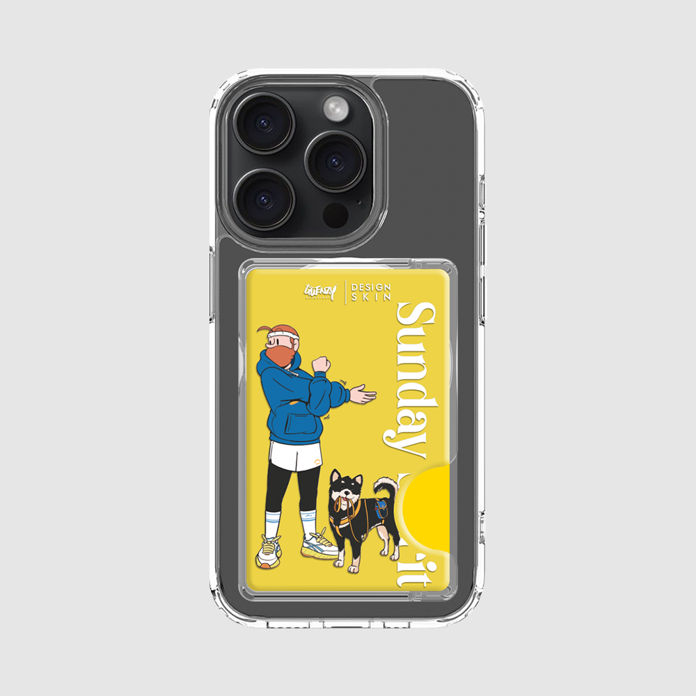 디자인스킨 맥세이프 카드 포켓_퀸지/선데이 스피릿 : DESIGNSKIN