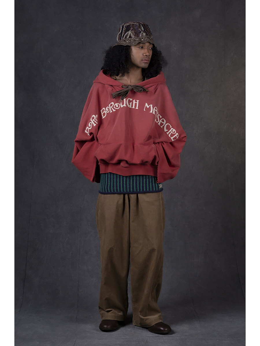 캐피탈 KAPITAL 8W 코듀로이 ZIPPER 포토 배기팬츠 K2410LP094 2컬러 - 상품 이미지