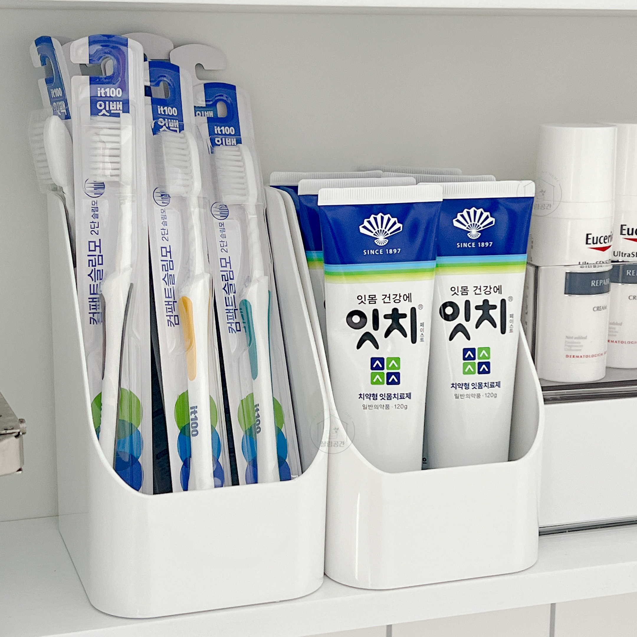 욕실장 정리함 화장실 수납장 수납함 세로롱