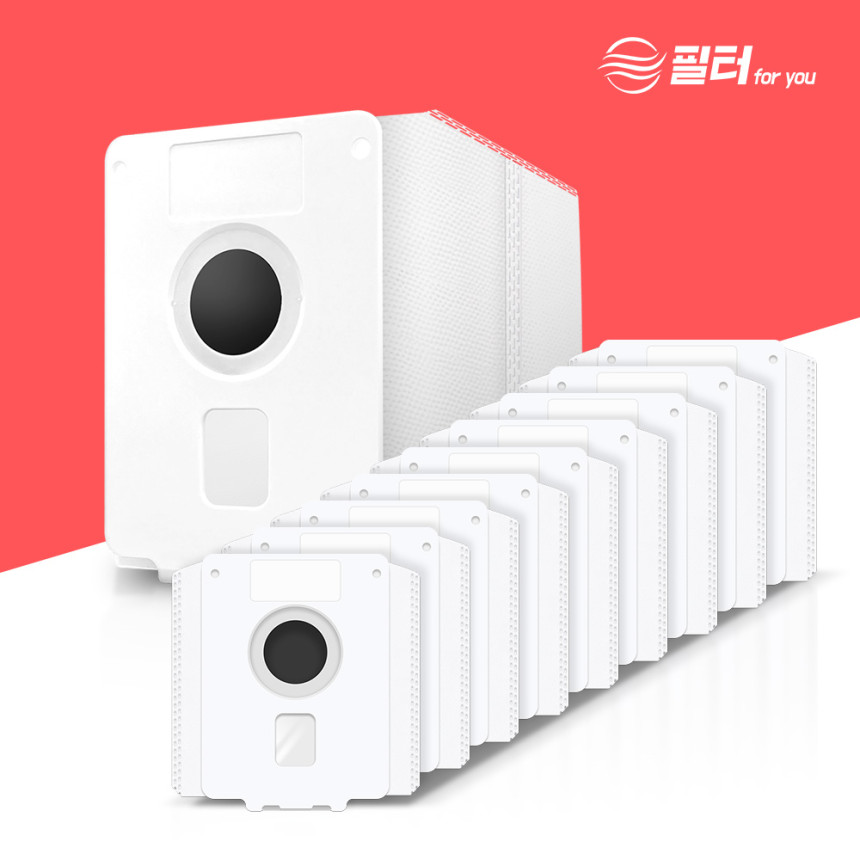 [호환] 엘지 LG 코드제로 먼지봉투 A9 A9S 올인원타워 오브제컬렉션 2SET 10EA 필터포유