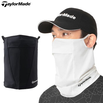 테일러메이드 골프 U 여름 넥 썸머넥 게이터 368608 TL357 블랙 화이트 - 상품 이미지