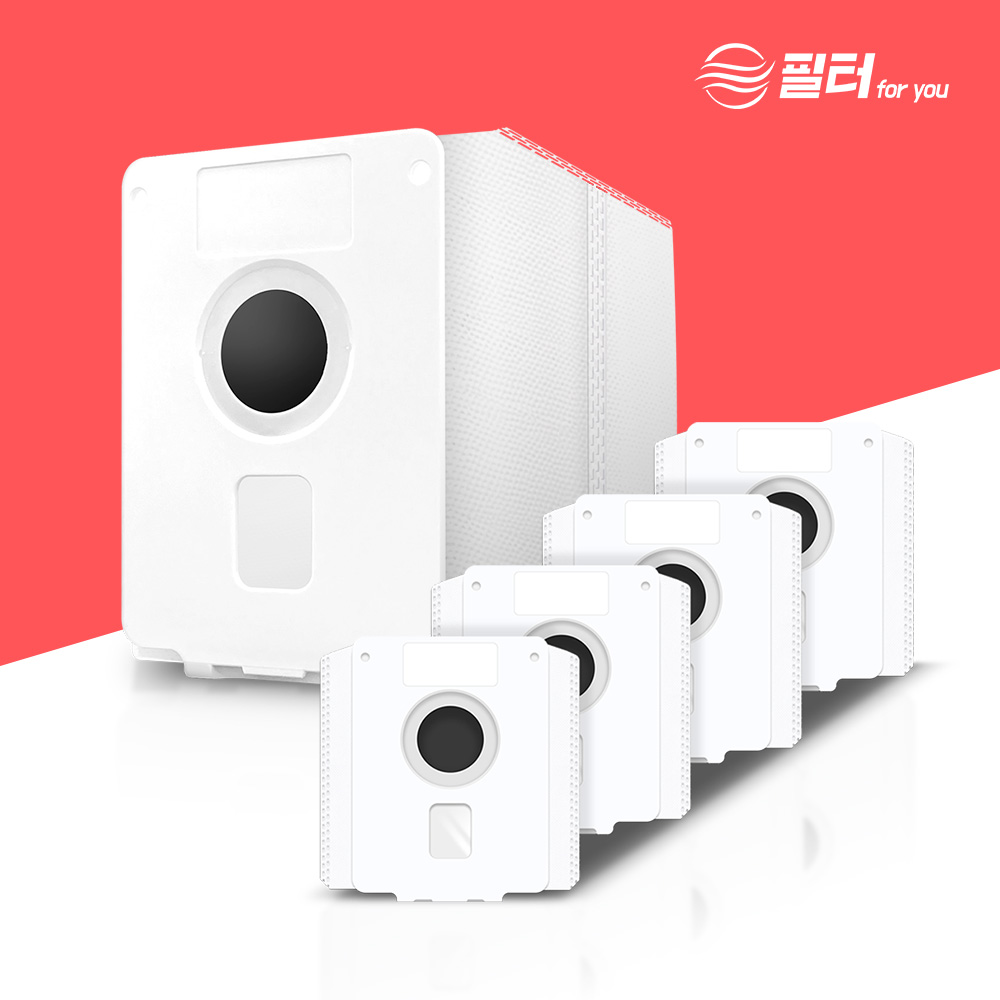 [호환] LG 엘지 코드제로 먼지봉투 A9 A9S 올인원타워 AGF78838447 필터포유 1SET 5EA
