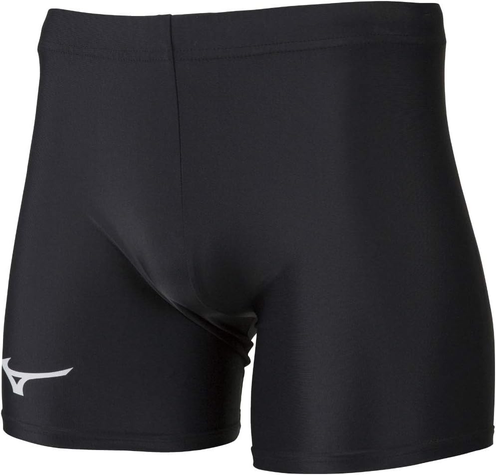 미즈노 MIZUNO 남성 타이즈 러닝 쇼츠 헬스 숏팬츠 U2MB9050 블랙 - 메인 이미지