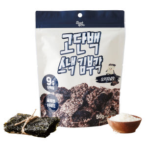 부각앤칩 다이어트과자 저당 고단백 김스낵 5종 50g (최소 4봉) 남원... 맛있게 먹은 솔직 후기 - 상품 이미지 1