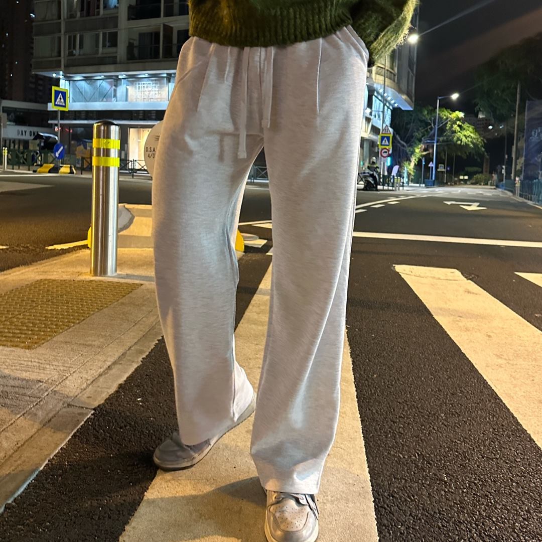 남자 와이드 트레이닝 와이드트레이닝복 핀턱트레이닝 - 상세 이미지 2