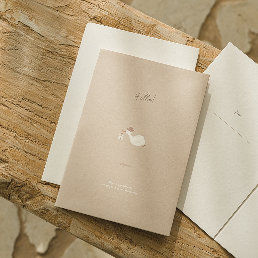 임밍아웃 녹음 카드 심장소리 임신 서프라이즈 이벤트 선물 버드