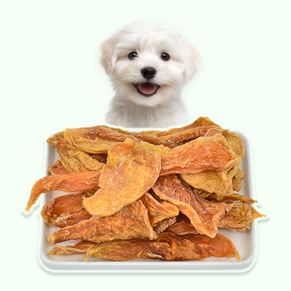 국내산 치킨가슴살육포 강아지 수제 간식 저지방 고단백 영양식 애견 간식 닭가슴살, 70g, 1개