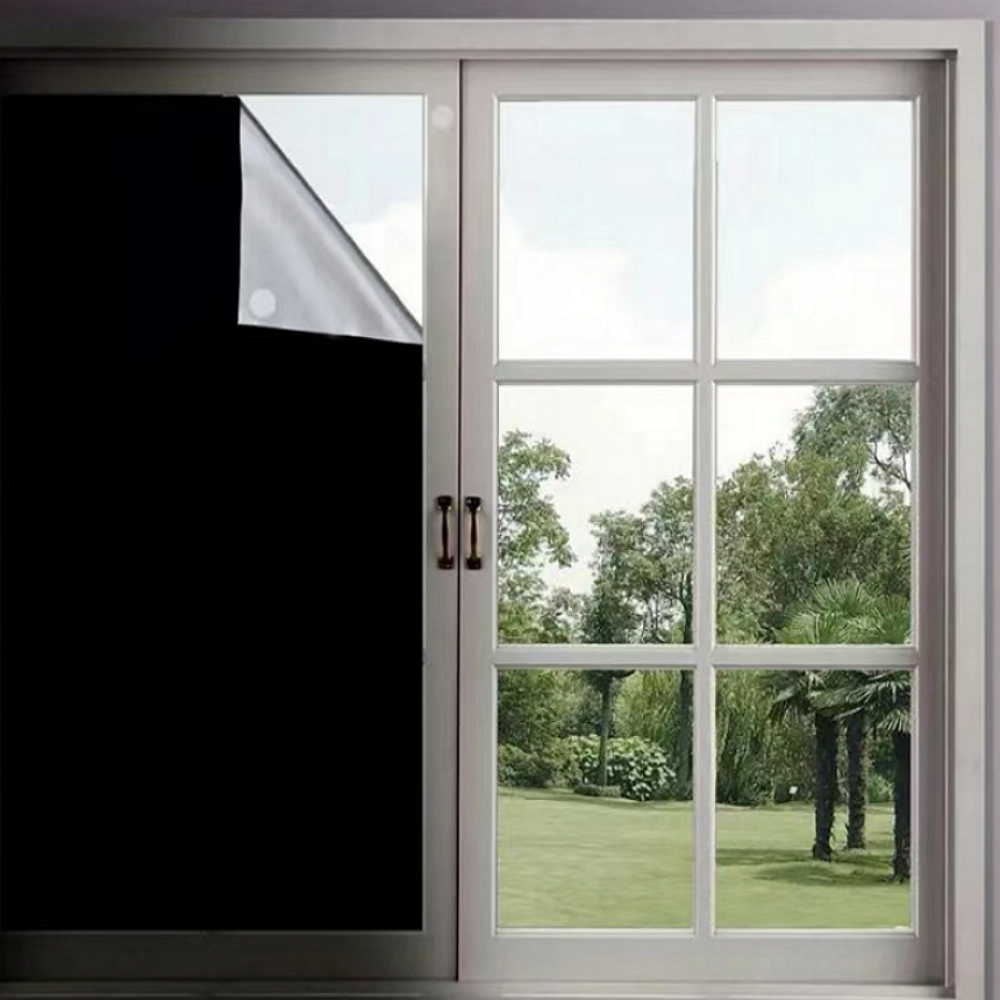 창문햇빛가리개 붙이는 블라인드 원룸 거실 주방 사무실 베란다 빛차단 셀프 암막블라인드 S