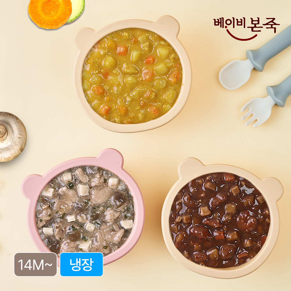 [베이비본죽] 14M 유아식 덮밥소스 5종  (130g) 냉장 아기반찬 유아식반찬