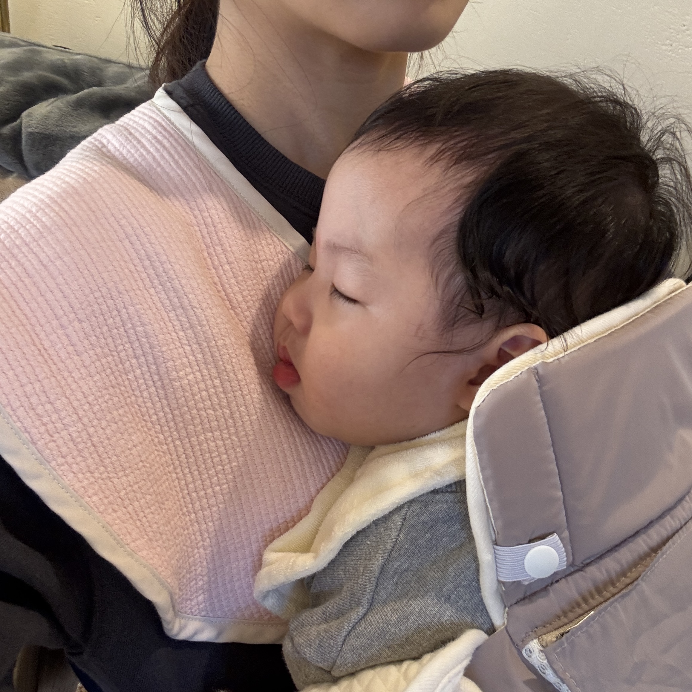 베이비소풍 엄마 턱받이 수유 가리개 / 오가닉 아기 침받이 앞치마 트림 패드