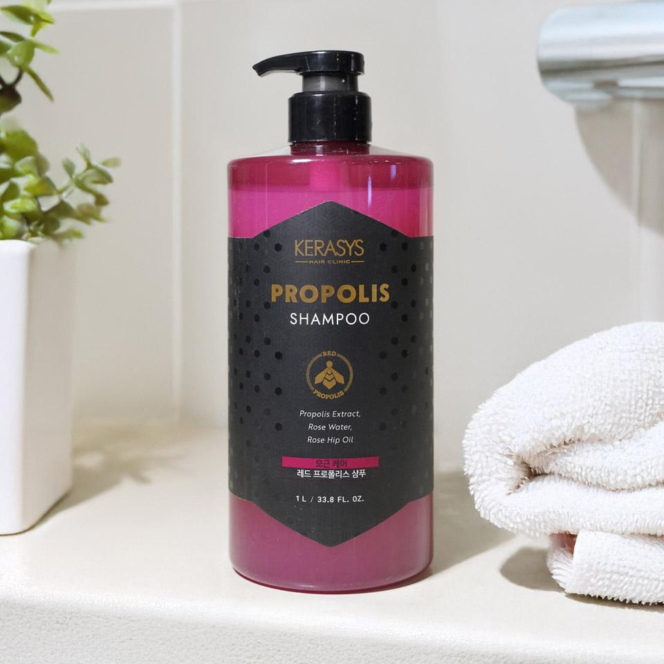 메가마트 애경 케라시스 프로폴리스샴푸 로얄레드  1L - 상품 이미지