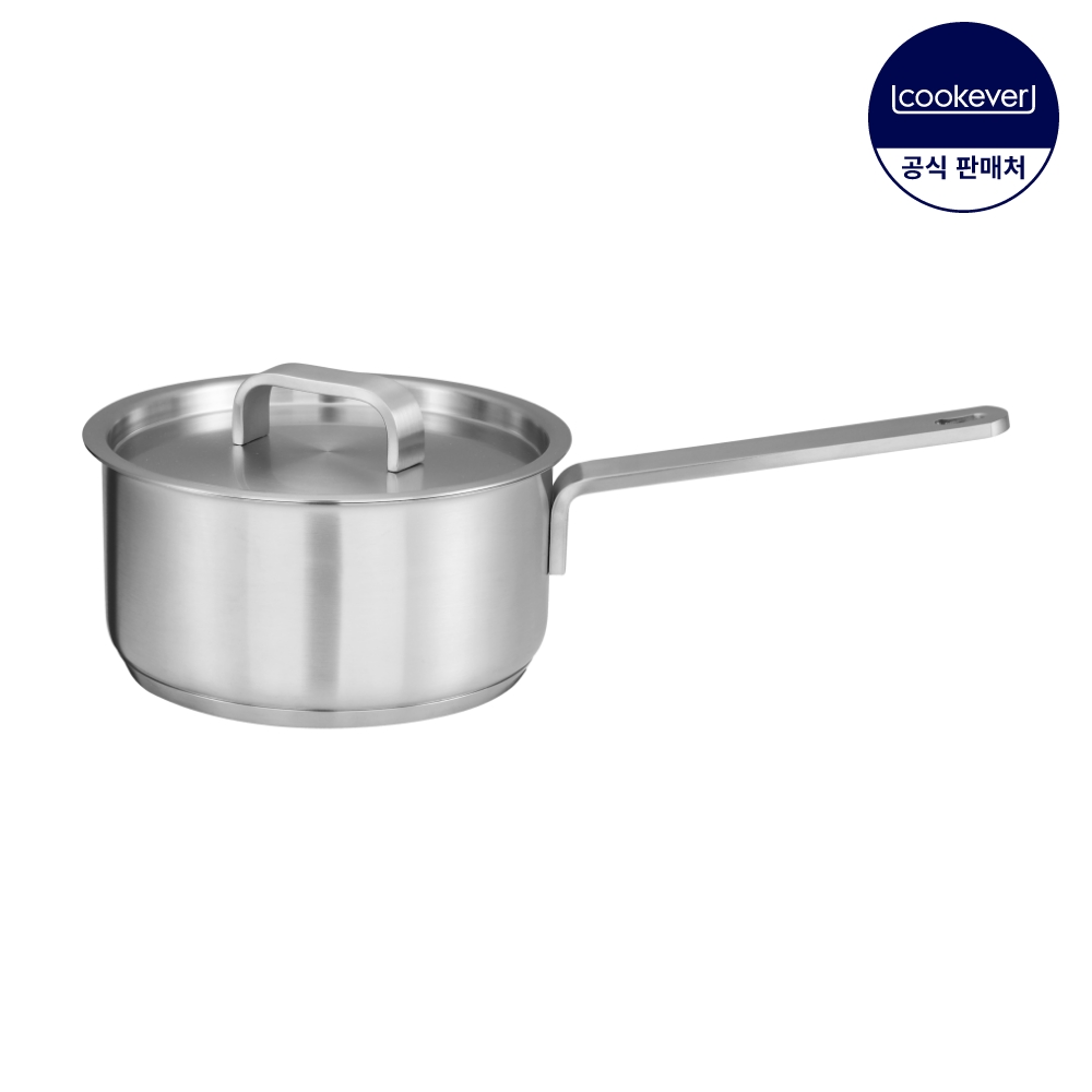 쿡에버 Cook304 인덕션 스텐 편수 냄비 16cm
