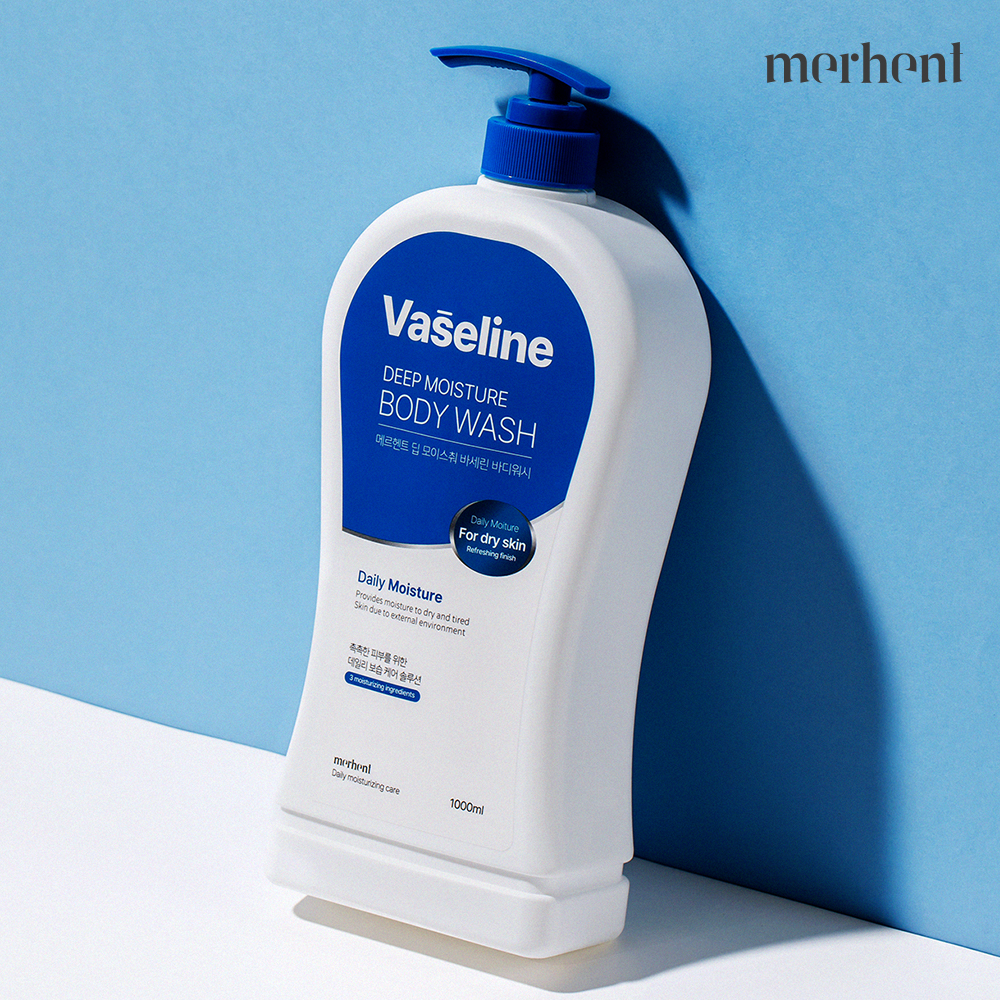 2+1 메르헨트 바세린 대용량 바디워시 1000ml 약산성 퍼퓸 향좋은 바디클렌저 샤워젤 이미지 3