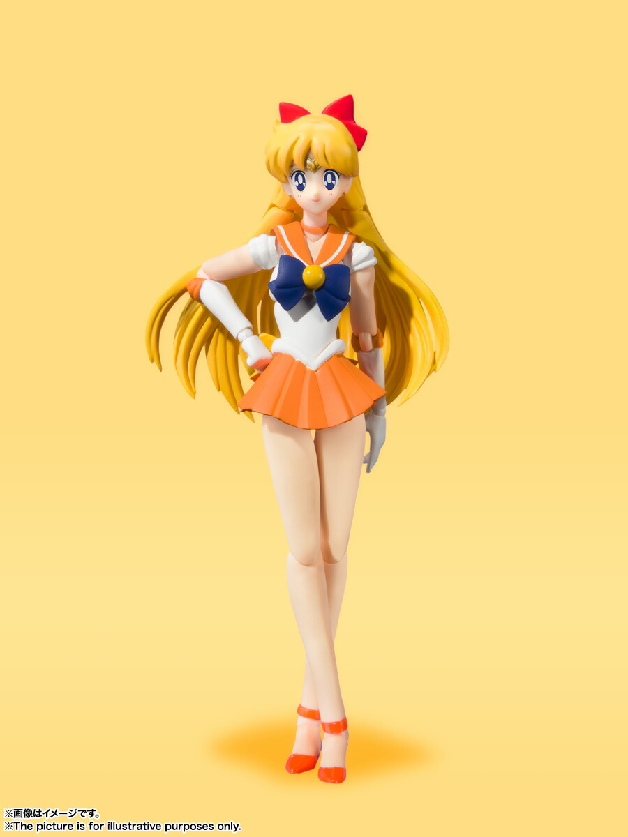 반다이 BANDAI S.H. 피규어츠 세일러문 세일러 비너스 피규어 - 상품 이미지