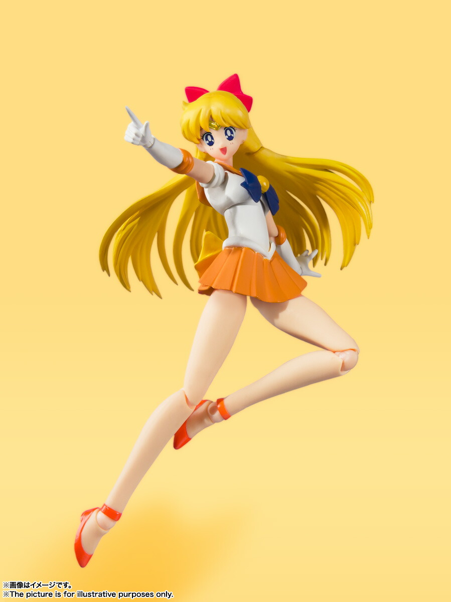 반다이 BANDAI S.H. 피규어츠 세일러문 세일러 비너스 피규어 - 상세 이미지 4