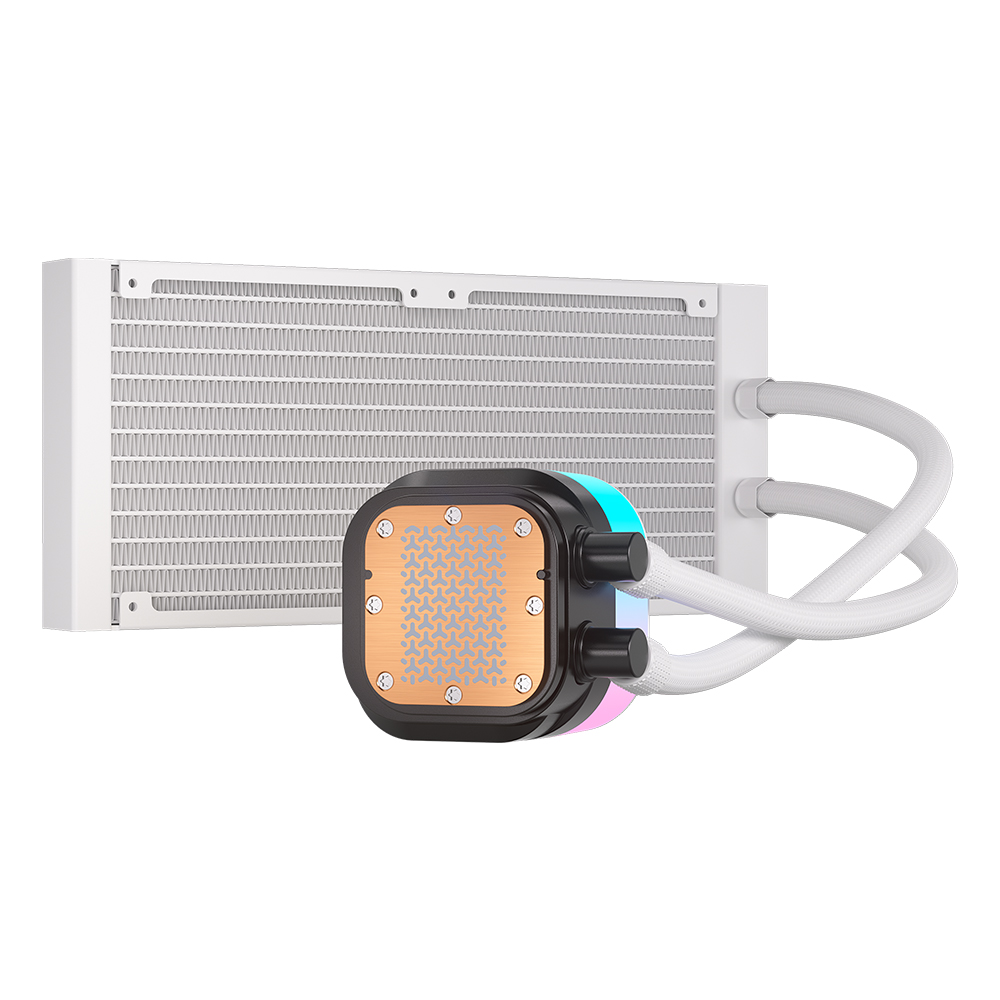 커세어 iCUE LINK TITAN 240 RX RGB 수냉쿨러 화이트 - 상세 이미지 2