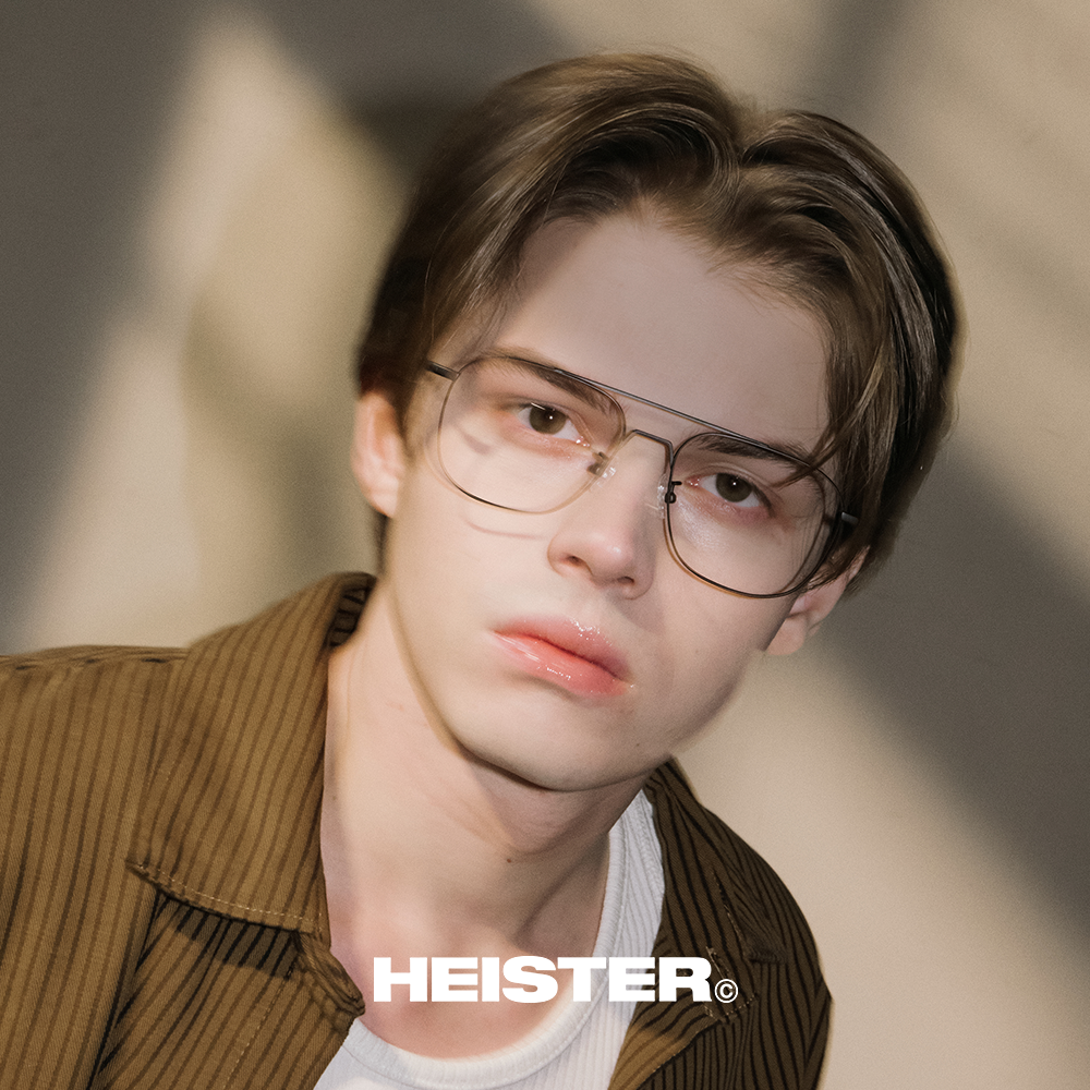 하이스터 구소정 안경 시저 Caesar MBK 여자 남자 투브릿지 베타티타늄 보잉 안경테 - 상세 이미지 4