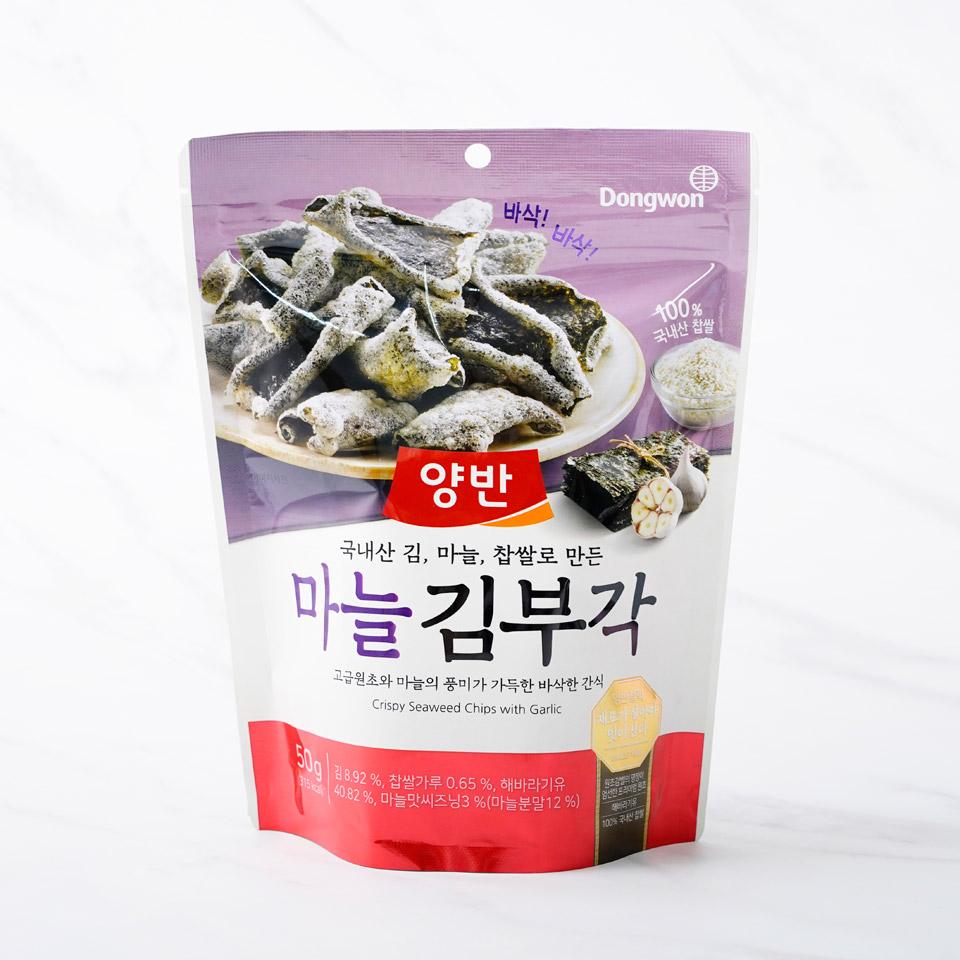 메가마트 동원 양반 마늘 김부각 50g