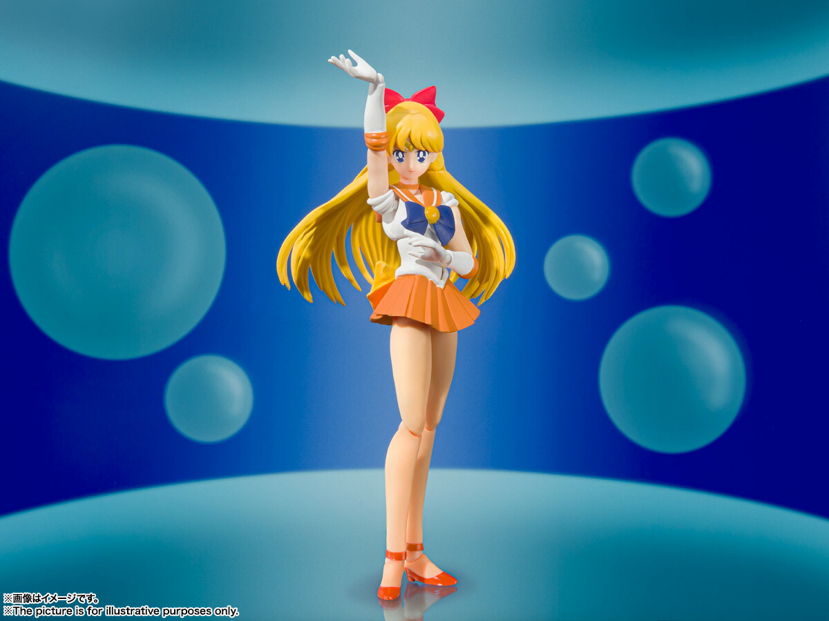 반다이 BANDAI S.H. 피규어츠 세일러문 세일러 비너스 피규어 이미지 7
