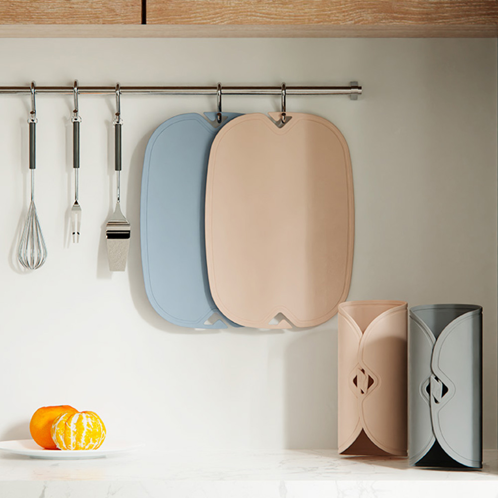 국산 도마 라니아 두꺼운 TPU 실리콘 이유식 항균 도마 2개