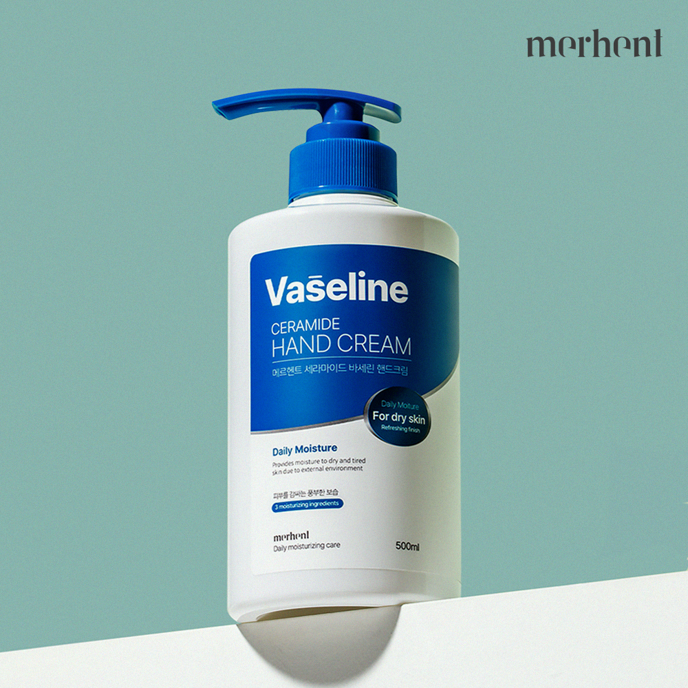 1+1 메르헨트 바세린 세라마이드 핸드크림 500ml 퍼퓸 대용량 향좋은 고보습 이미지 2