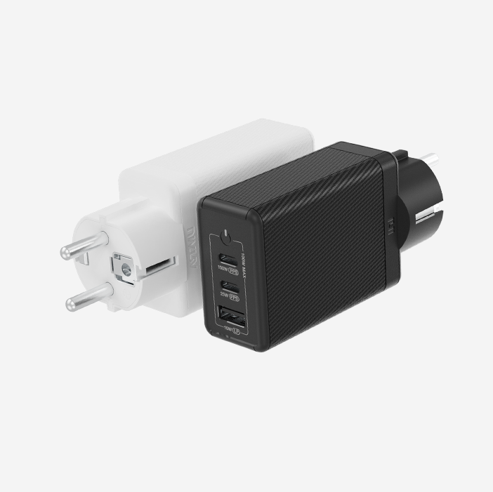 USB PD 100W PPS GaN 접지 멀티 초고속 충전기 GS610 블랙