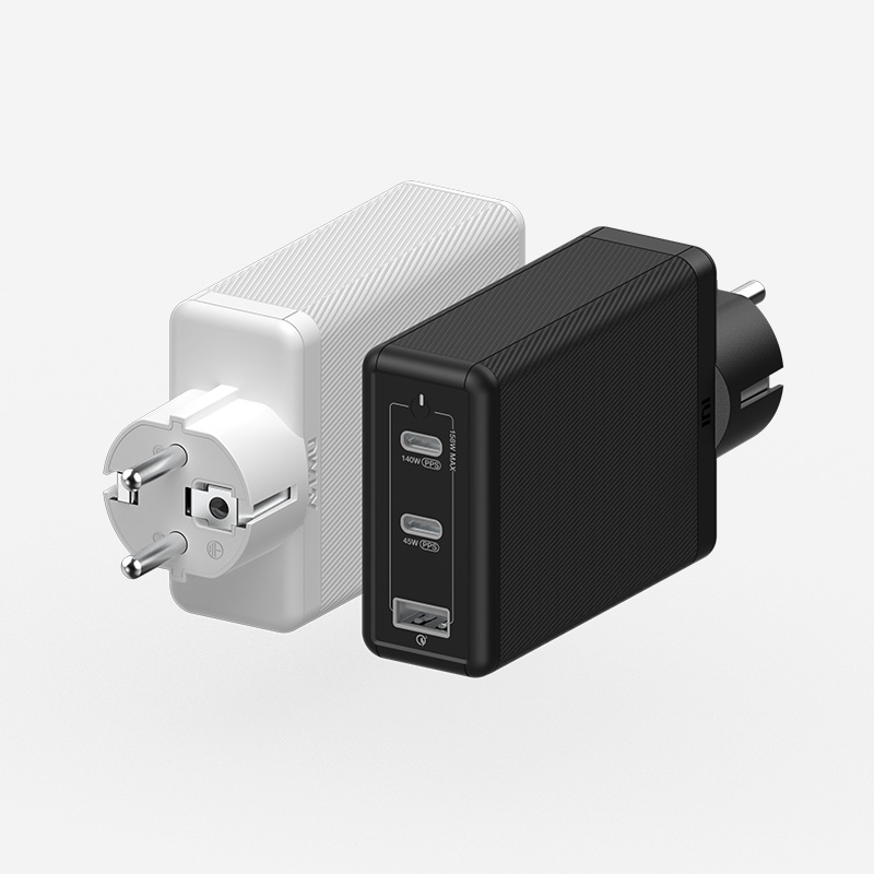 PD3.1 158W PPS GaN 접지 멀티 초고속 충전기 GN110 화이트