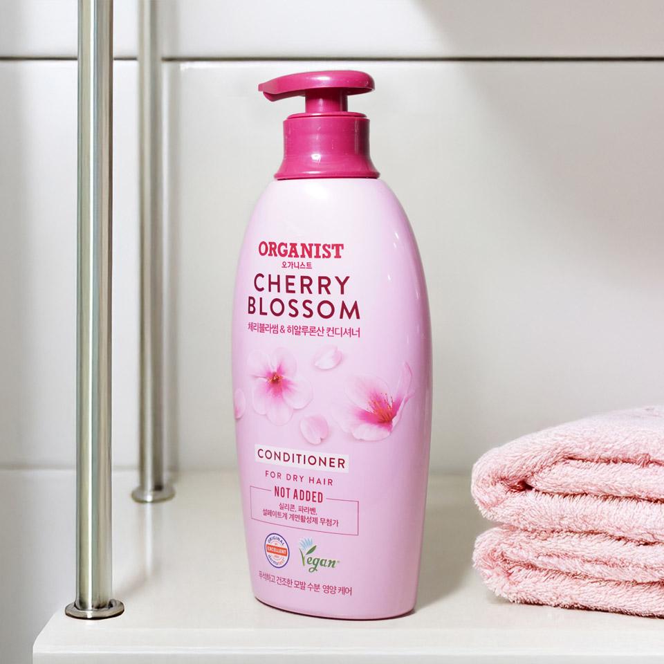 메가마트 LG 오가니스트 체리블라썸 헤어컨디셔너 500ml - 상세 이미지 2