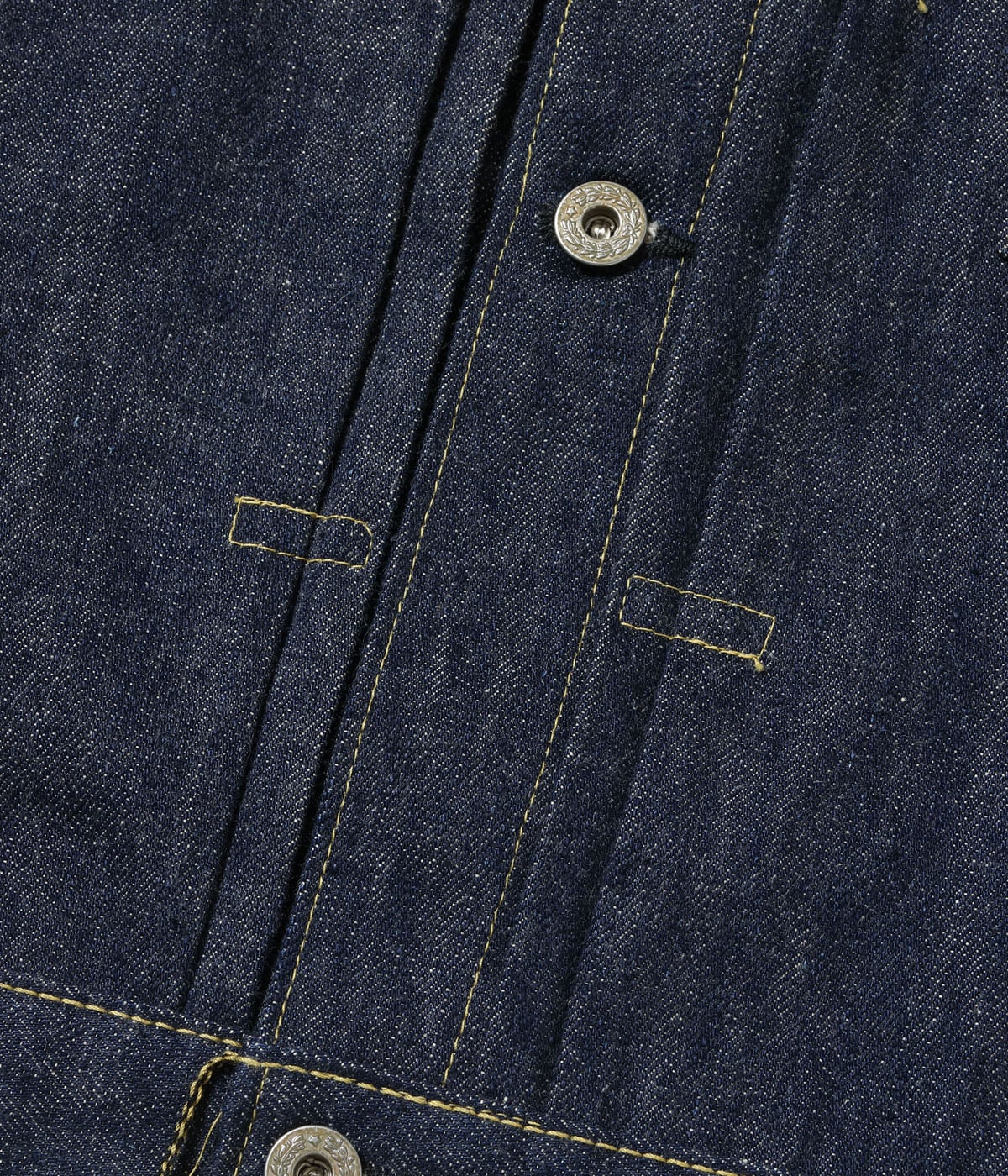 버즈릭슨 청자켓 SUGAR CANE Super Denim Collectibles 10 14oz BLUE BLOUSE S1945 MODEL 25SS SC19010 - 상세 이미지 5