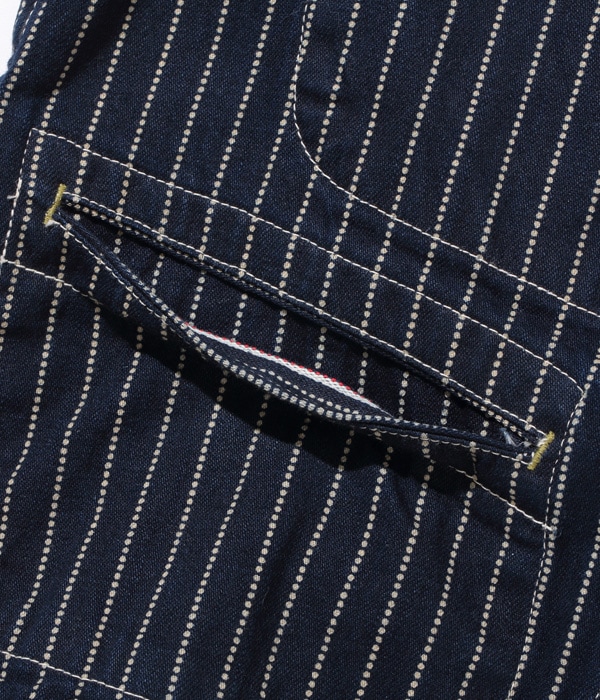 버즈릭슨 베스트 9oz WABASH STRIPE WORK VEST SC12654 - 상세 이미지 4