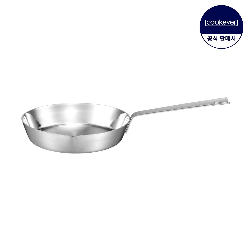 쿠치나레 플러스 인덕션 통3중 스텐 프라이팬 24cm