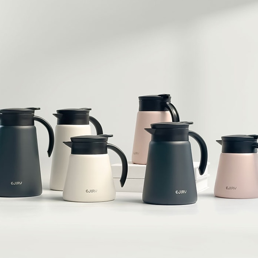 스텐 304 보온주전자 보온보냉 테이블팟 600ml - 상세 이미지 2