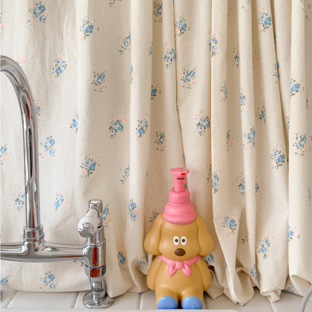 마리엔젤 빈티지 로즈베일리 가리개 창문 커튼 공간분리 가림막 커텐 테이블보 호환 XS